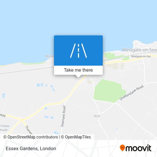 Essex Gardens map