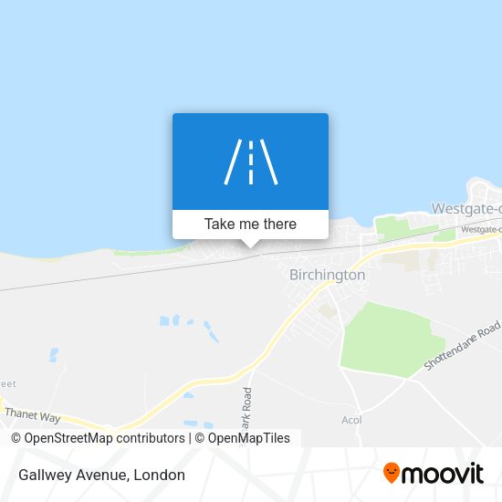 Gallwey Avenue map