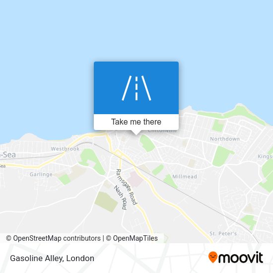 Gasoline Alley map
