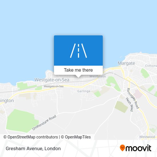 Gresham Avenue map