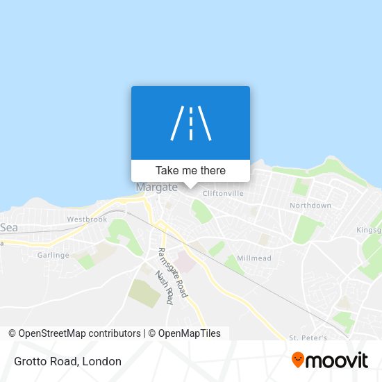 Grotto Road map