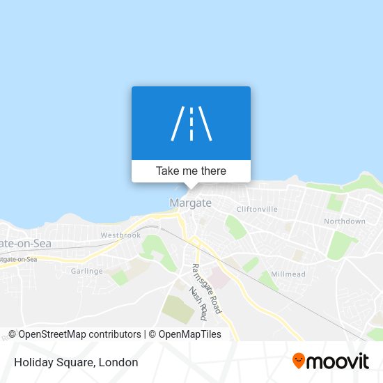 Holiday Square map