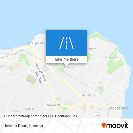 Invicta Road map