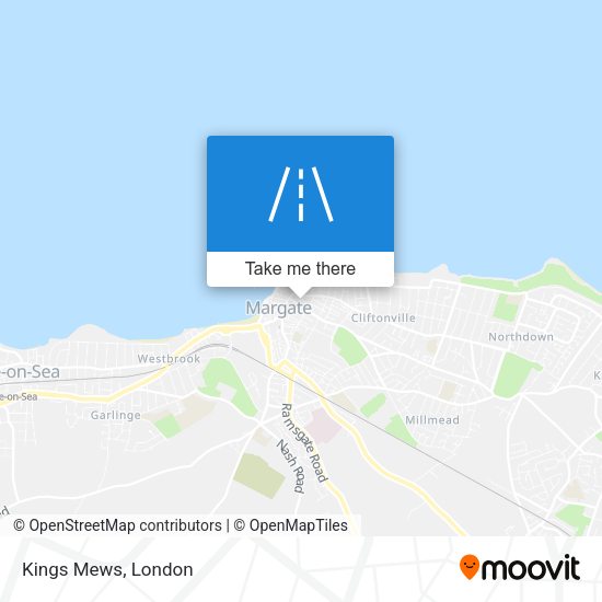 Kings Mews map