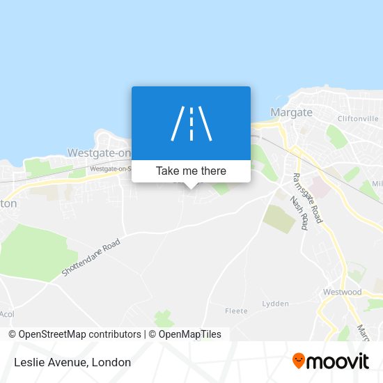 Leslie Avenue map