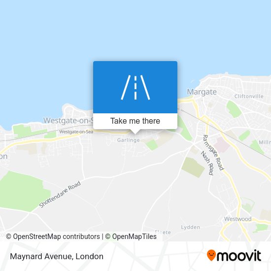 Maynard Avenue map