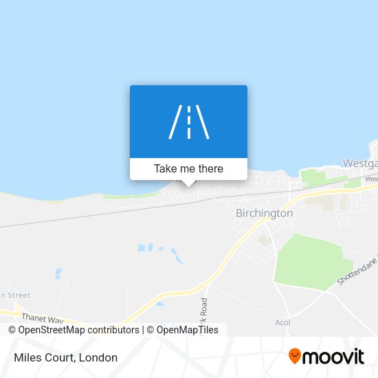 Miles Court map