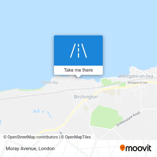 Moray Avenue map