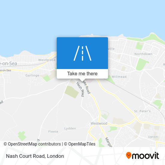 Nash Court Road map