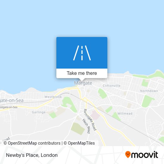 Newby's Place map