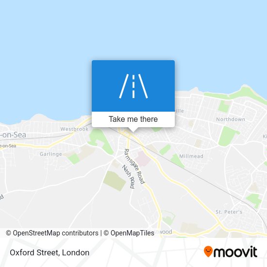Oxford Street map