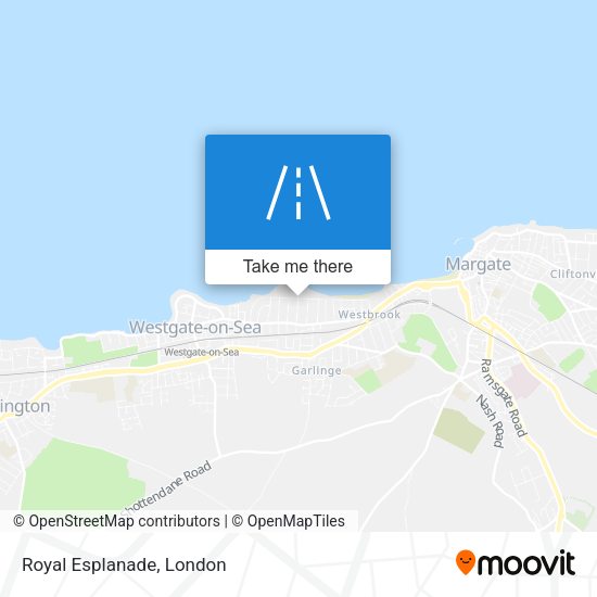 Royal Esplanade map