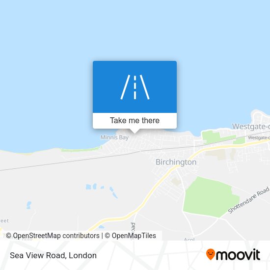 Sea View Road map