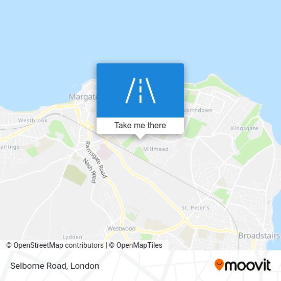 Selborne Road map