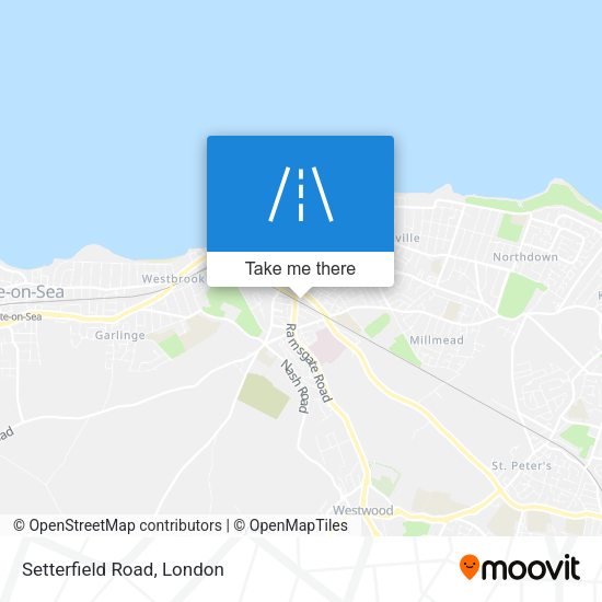 Setterfield Road map