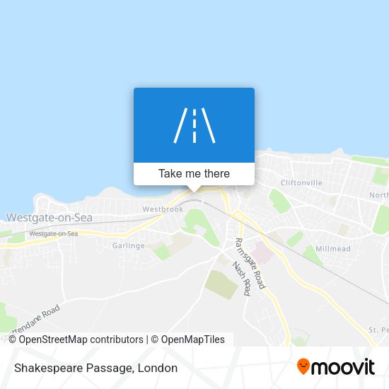 Shakespeare Passage map