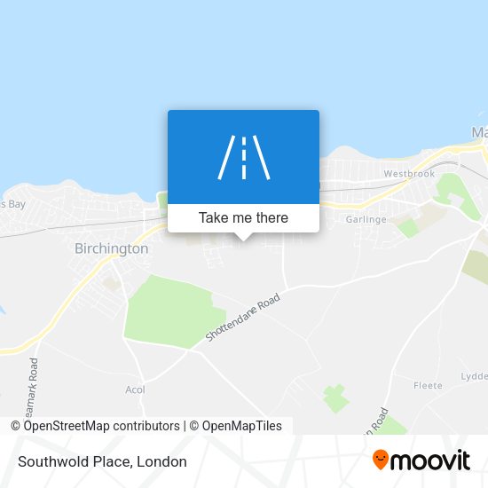Southwold Place map