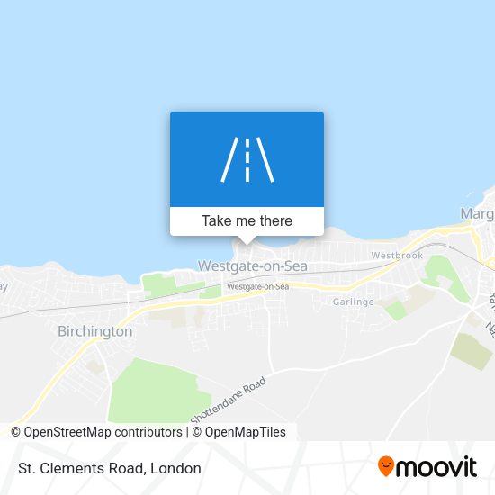 St. Clements Road map