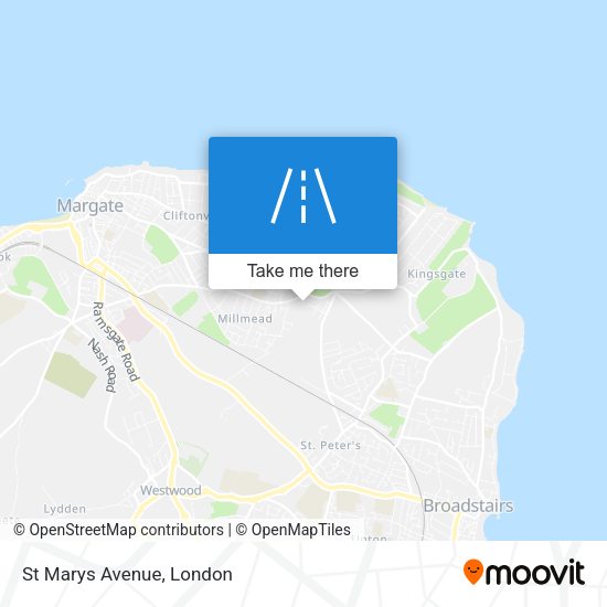 St Marys Avenue map