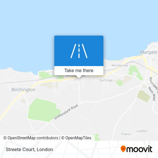 Streete Court map