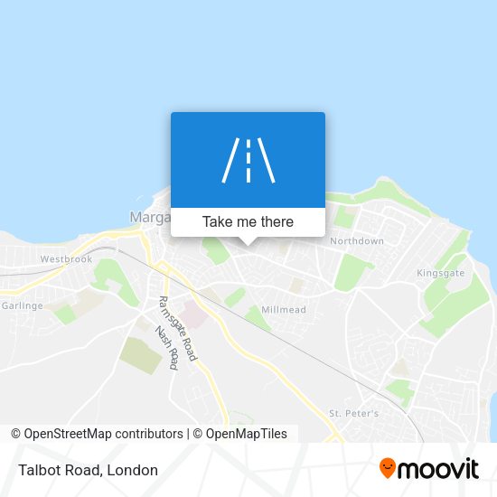 Talbot Road map