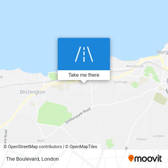 The Boulevard map