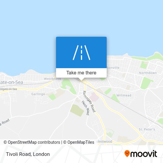 Tivoli Road map