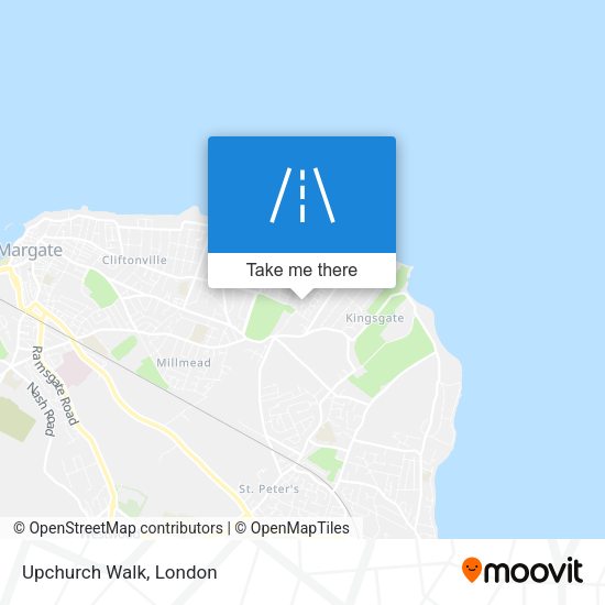 Upchurch Walk map