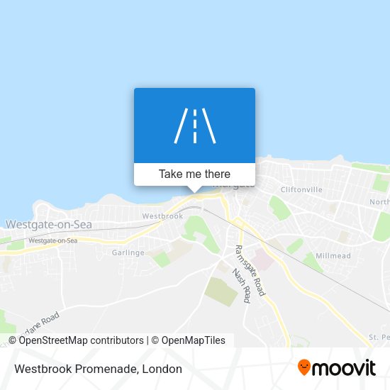 Westbrook Promenade map
