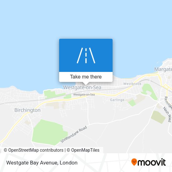 Westgate Bay Avenue map
