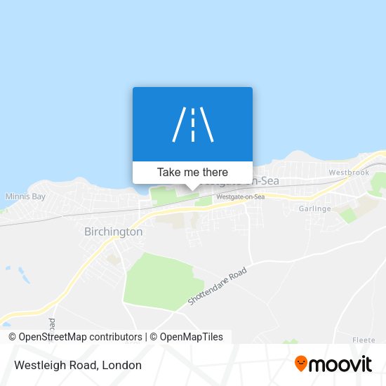 Westleigh Road map