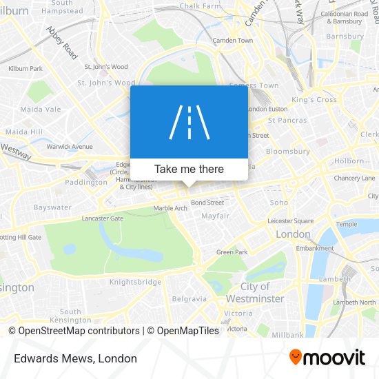 Edwards Mews map