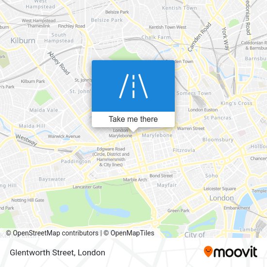 Glentworth Street map