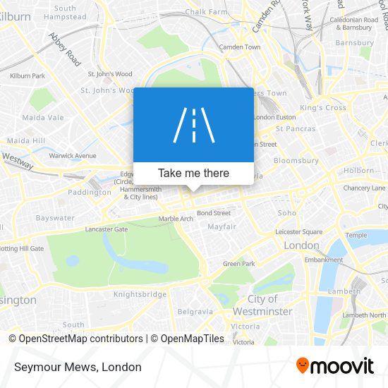 Seymour Mews map