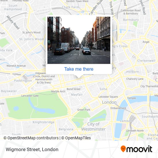 Wigmore Street map