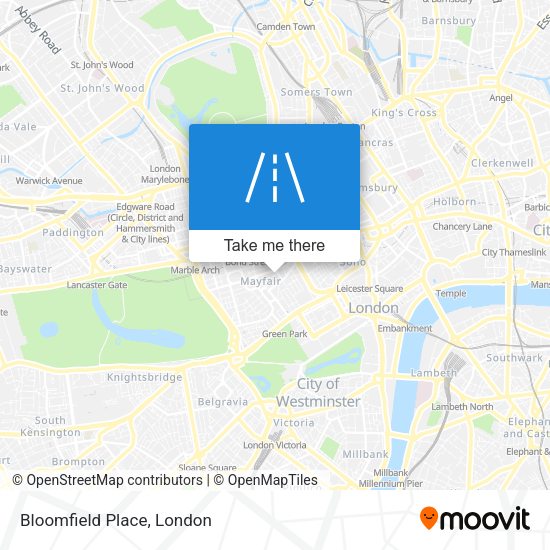 Bloomfield Place map