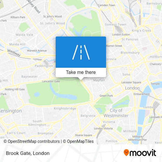 Brook Gate map