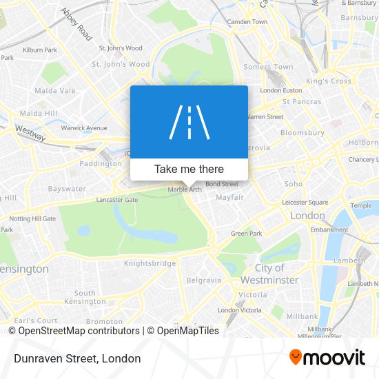 Dunraven Street map