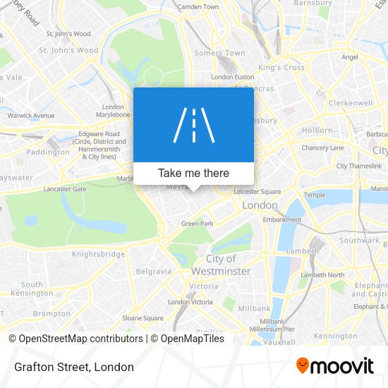 Grafton Street map