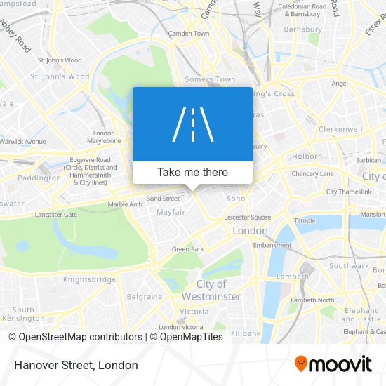 Hanover Street map