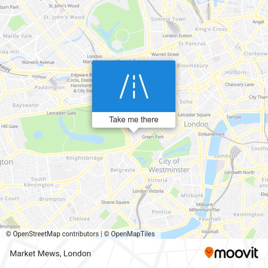 Market Mews map