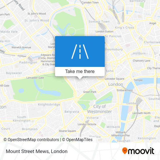 Mount Street Mews map