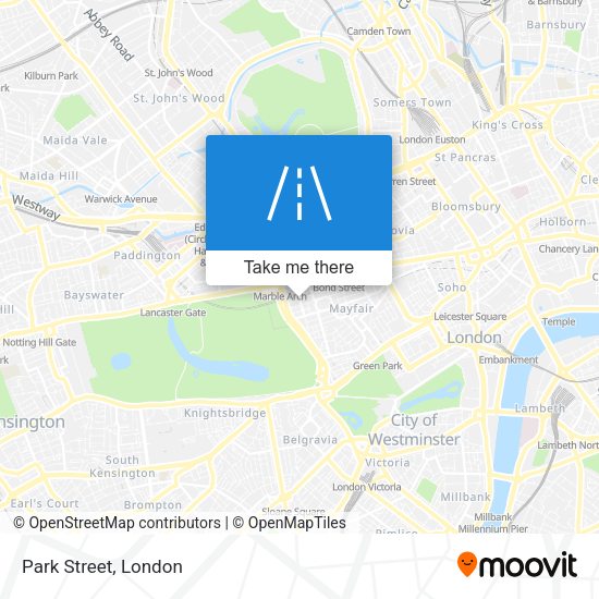 Park Street map