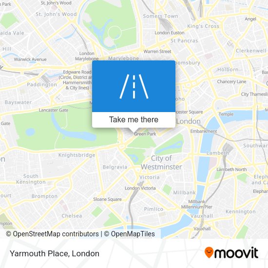 Yarmouth Place map