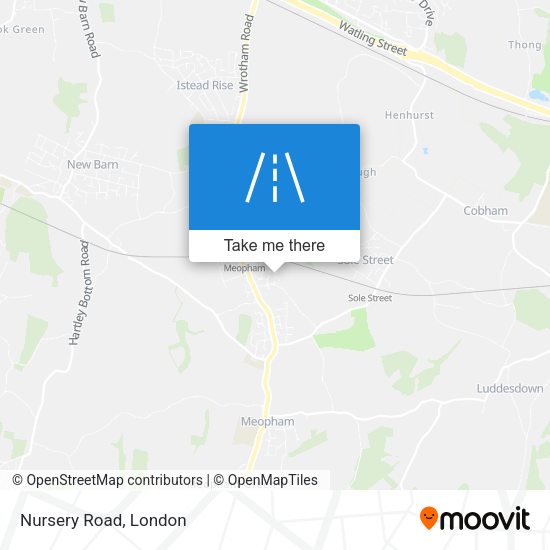 Nursery Road map