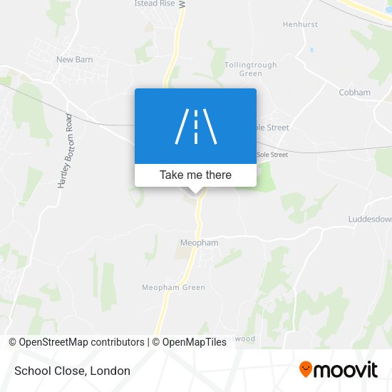 School Close map
