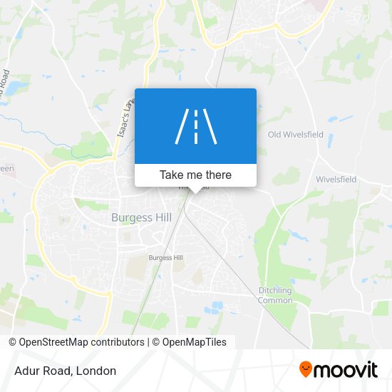 Adur Road map
