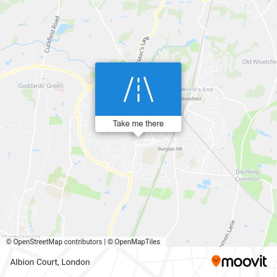 Albion Court map