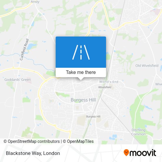 Blackstone Way map