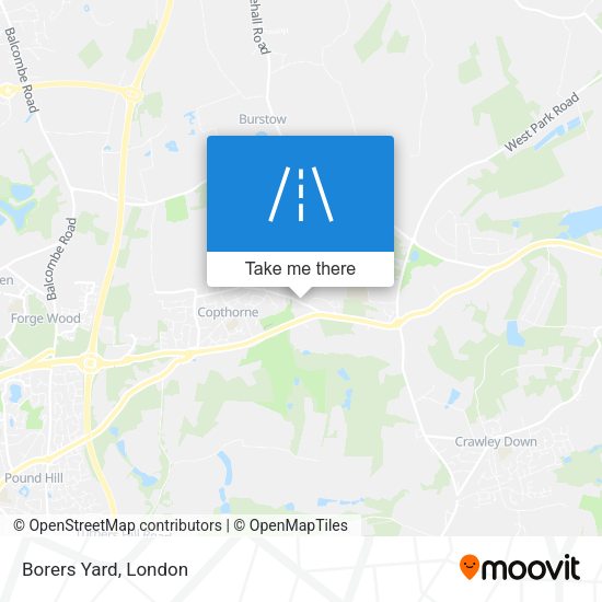 Borers Yard map